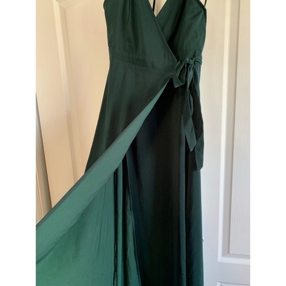 Hunter Green Maxi Dress